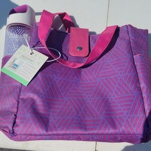 Lunch bag with water bottle